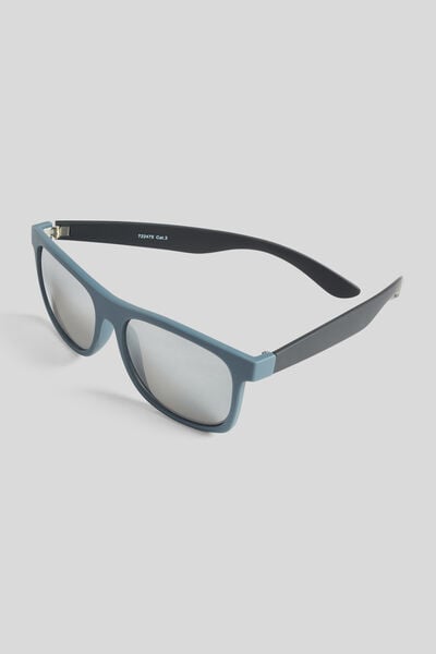 Lunettes de soleil rectangulaires homme