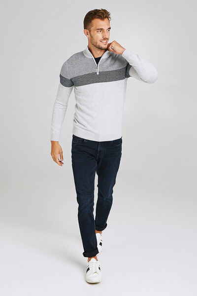PULL COL MONTANT EFFET BITON