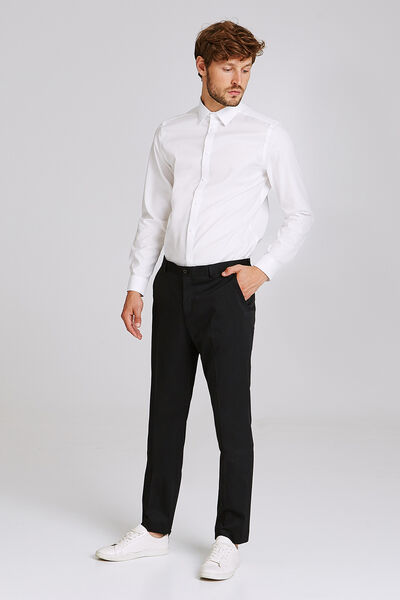 Pantalon de costume coupe droite