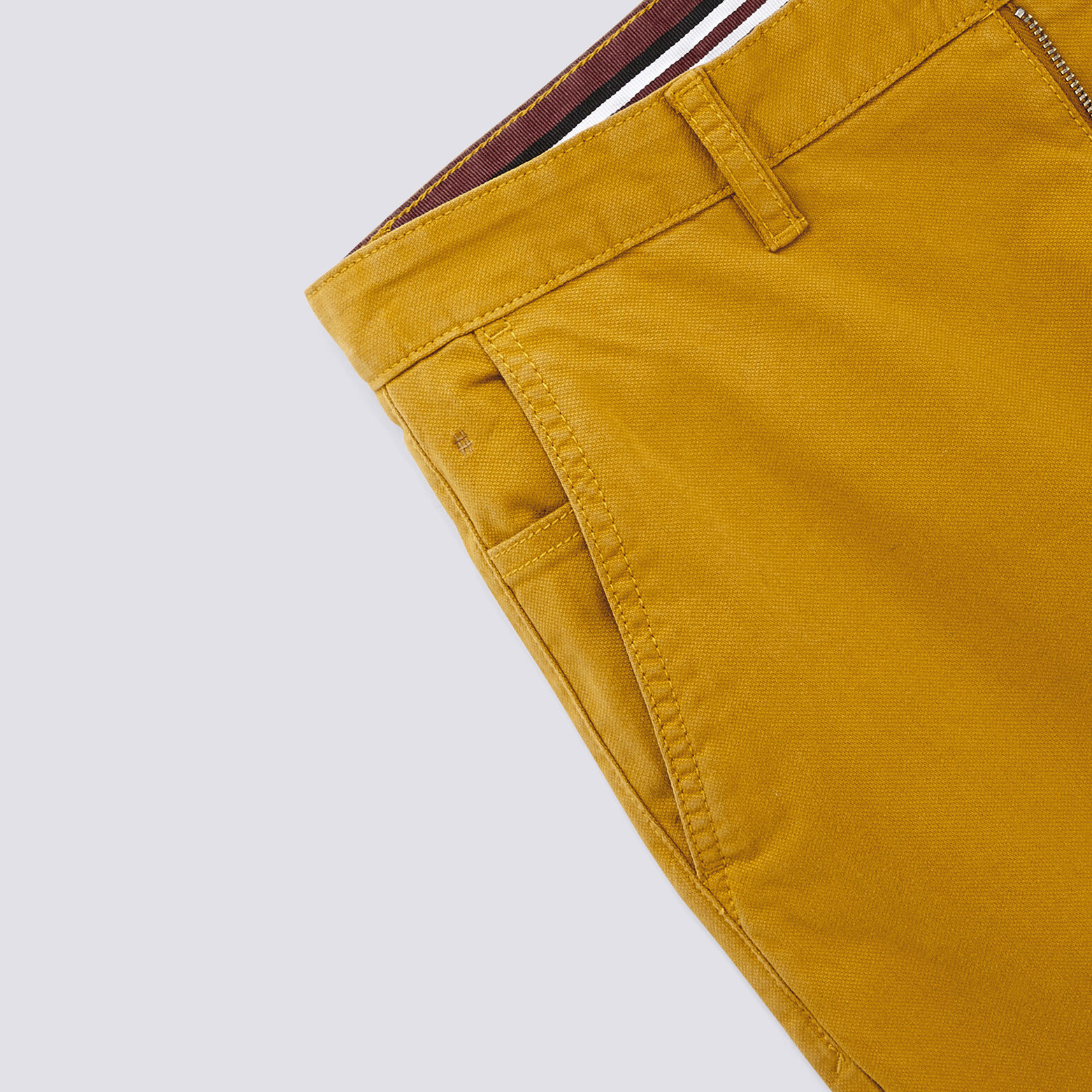 Pantalon chino droit canvas