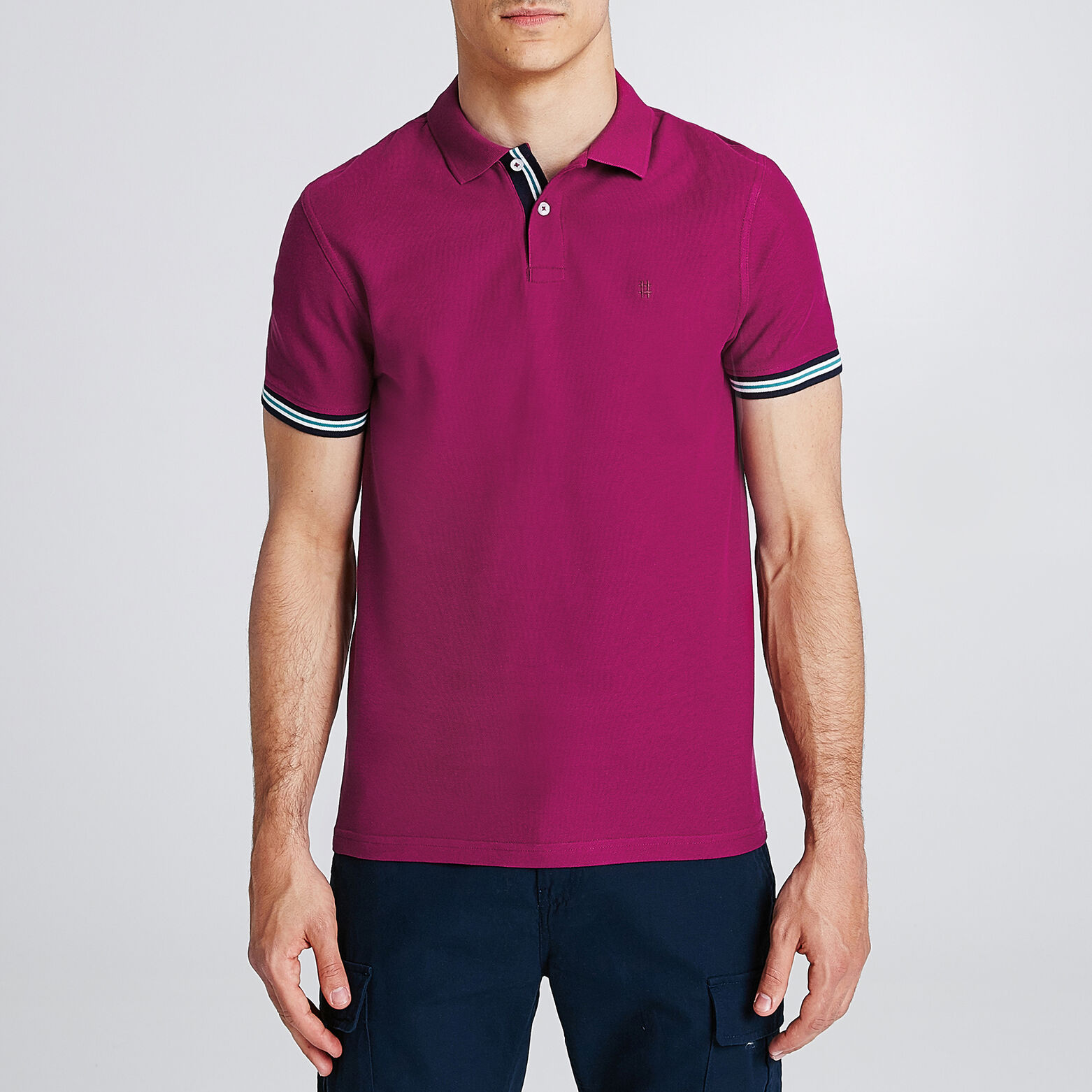 Polo manches courtes uni