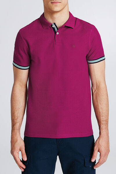 Polo manches courtes uni