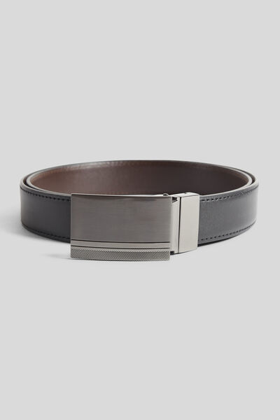 Ceinture en cuir et métal