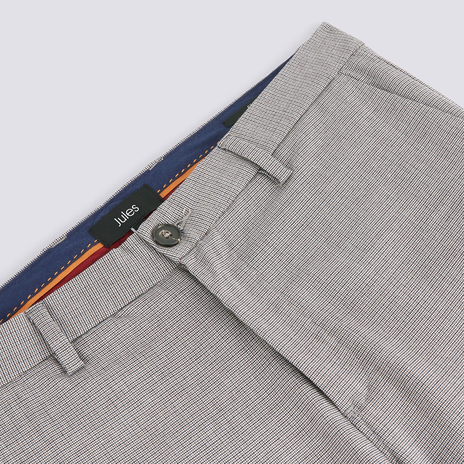 Pantalon slim pied de puce