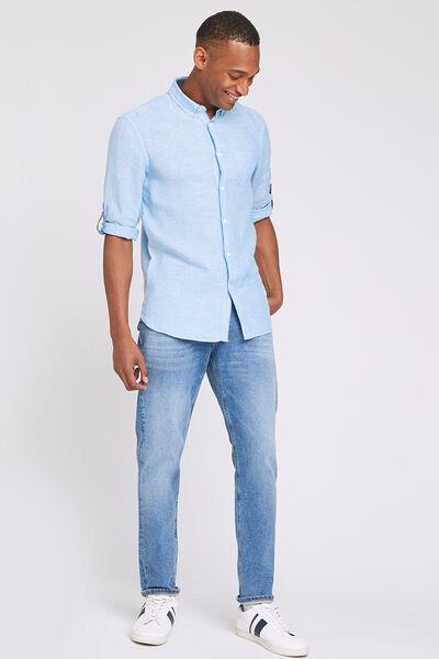 Chemise regular lin
