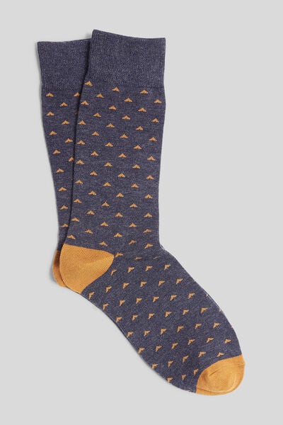 Chaussettes jacquard fantaisie