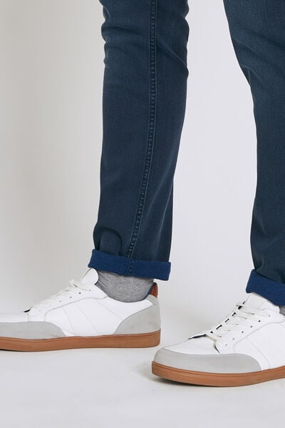 Jean slim Tom bleu grisé