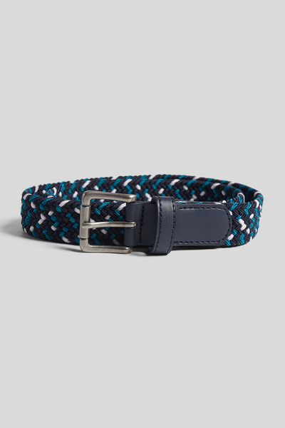 Ceinture homme élastiquée tricolore