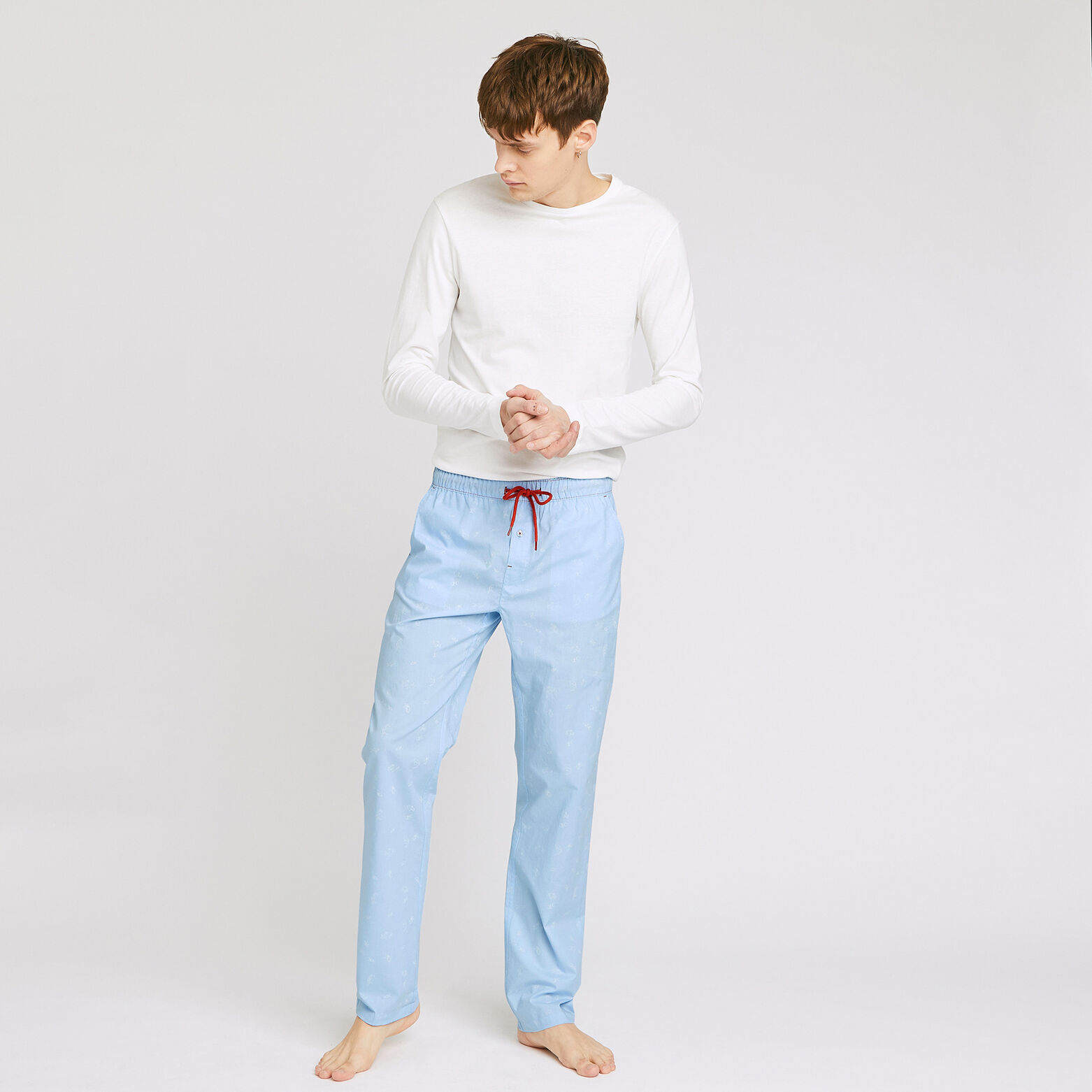 Pantalon de pyjama en coton