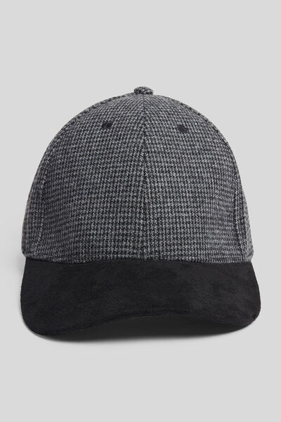 Casquette motifs pied de puce
