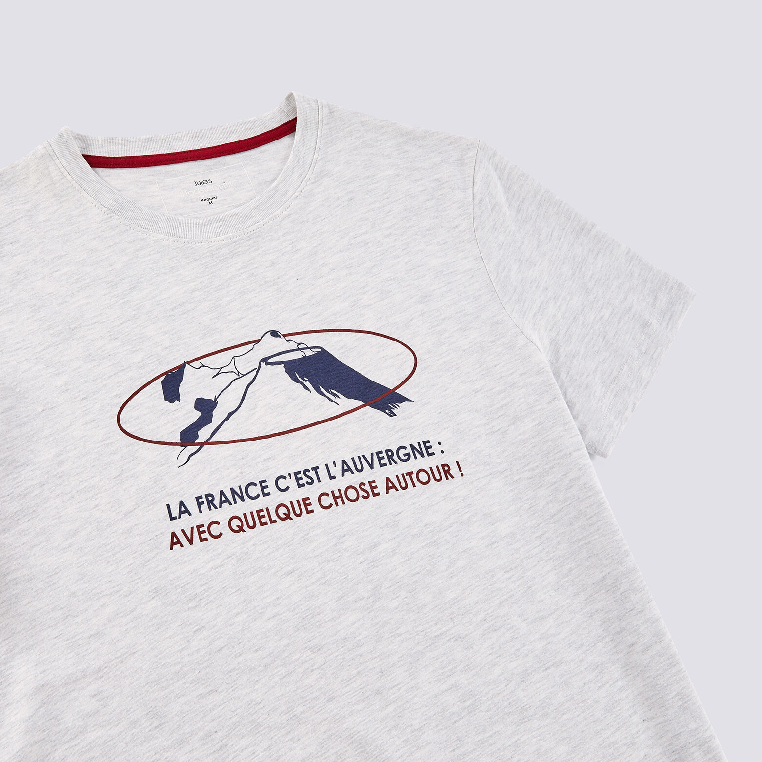 Tee shirt col rond Région AUVERGNE