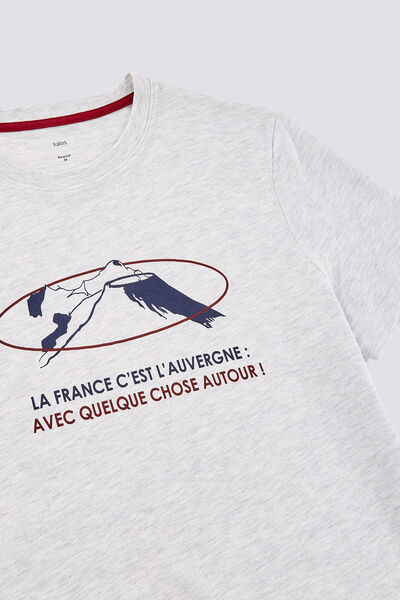 Tee shirt col rond Région AUVERGNE