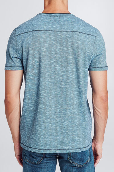T-shirt col tunisien