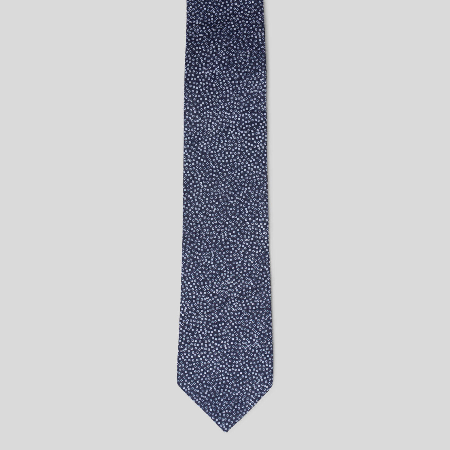 Cravate en coton à motifs