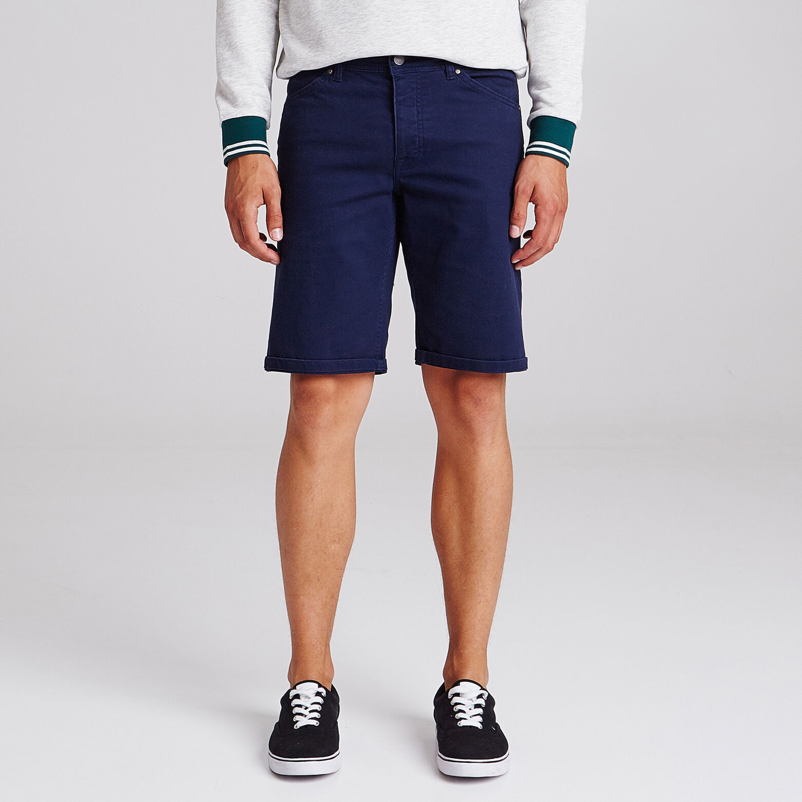 Bermuda 5 poches en twill