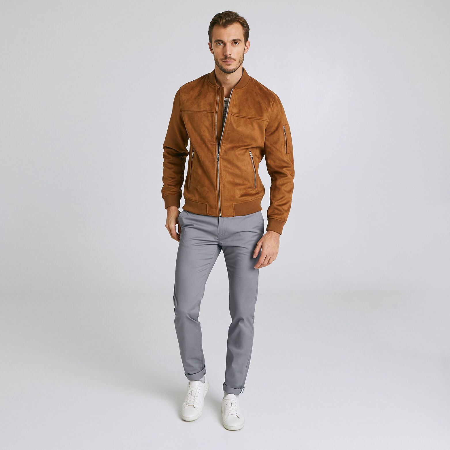 Pantalon chino slim sasha