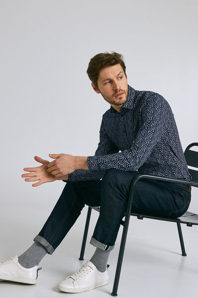 Chemise imprimée regular