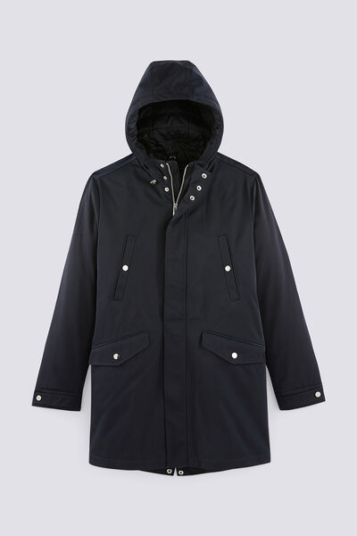 Parka déperlante chaude à capuche