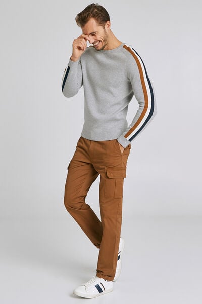 Pull milano avec bandes