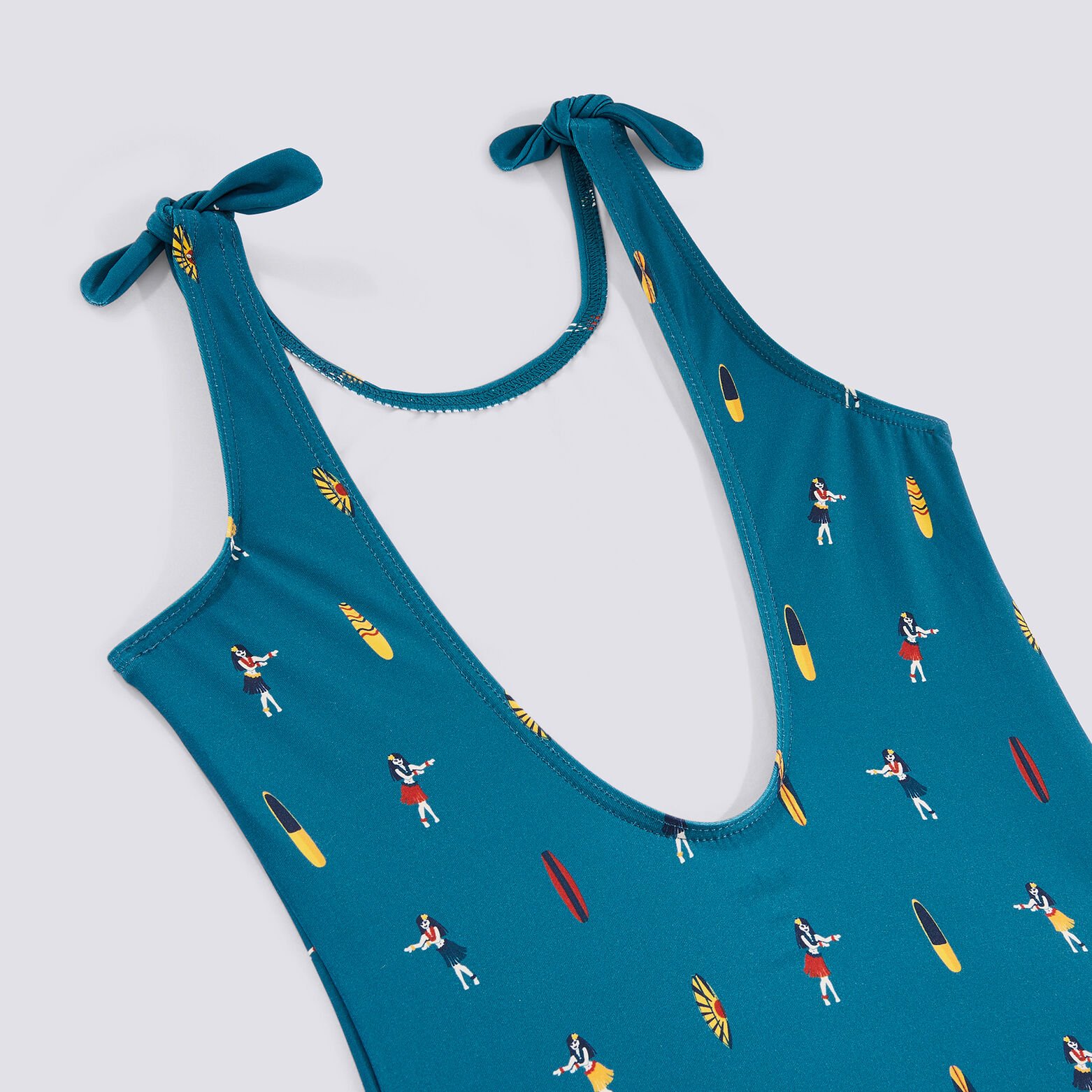 Maillot de bain 1 pièce planches Père/fille