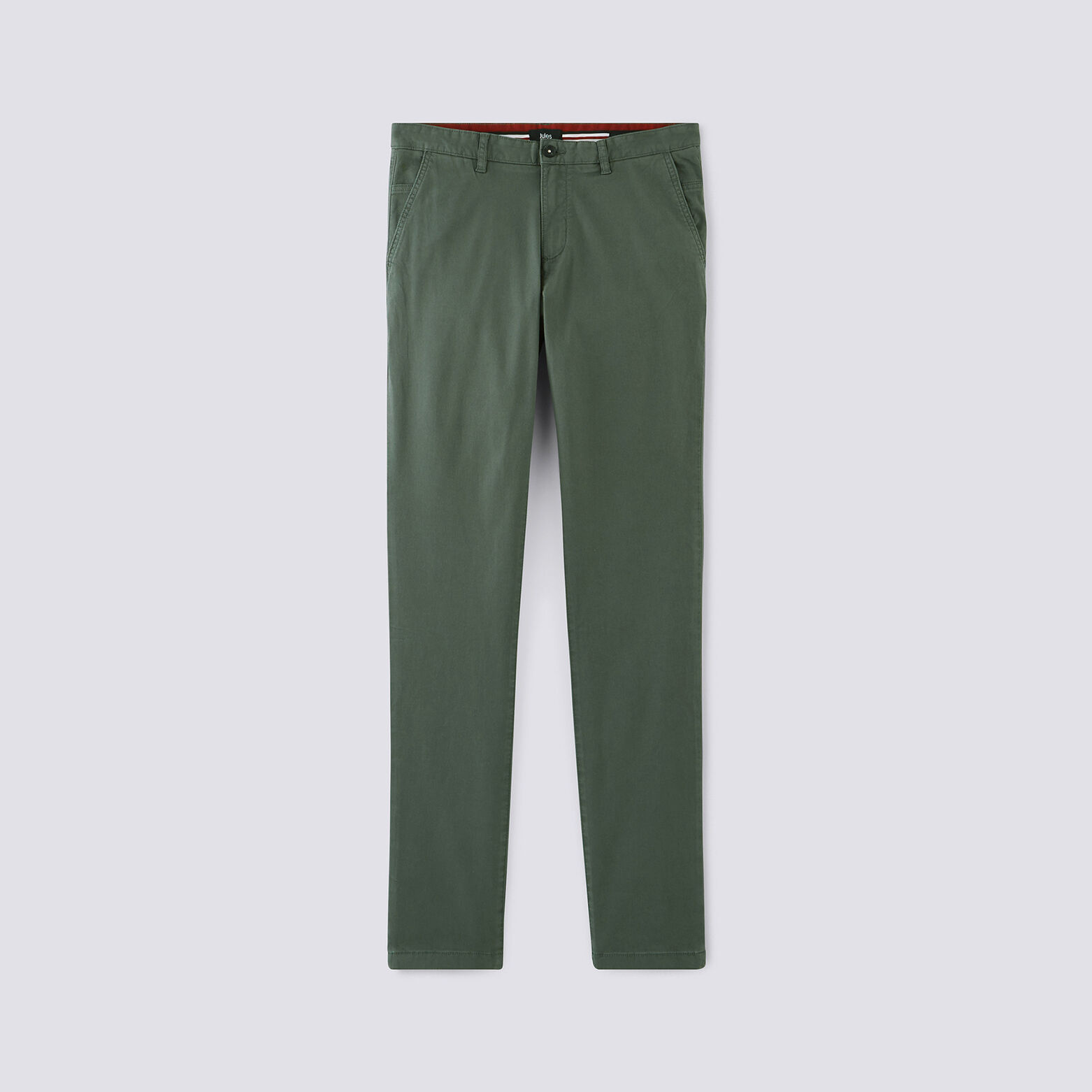 Pantalon chino droit canvas