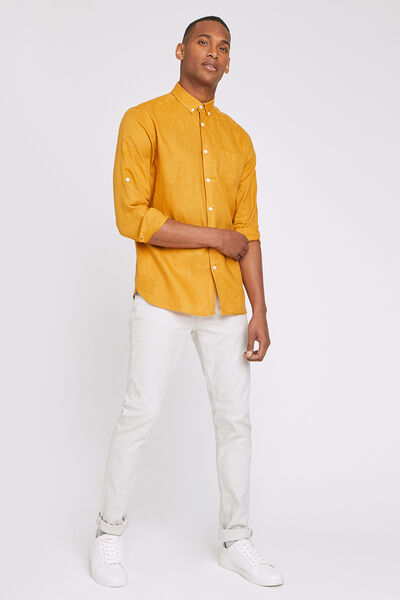 Chemise regular lin