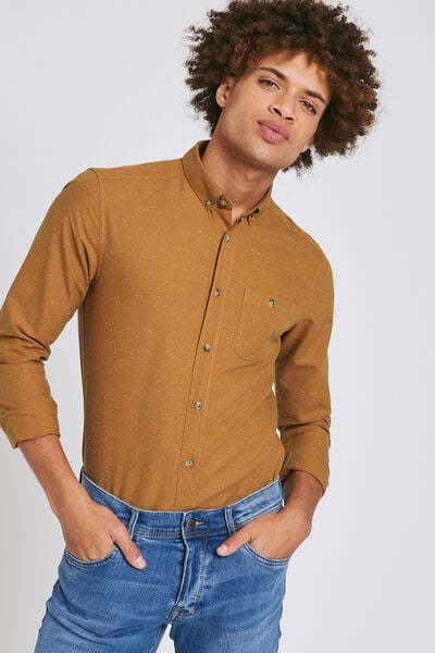 Chemise Slim à coudières
