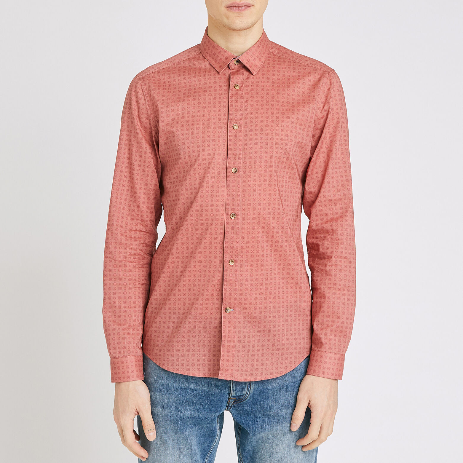Chemise slim imprimée