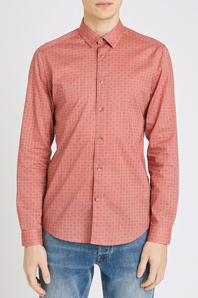 Chemise slim imprimée