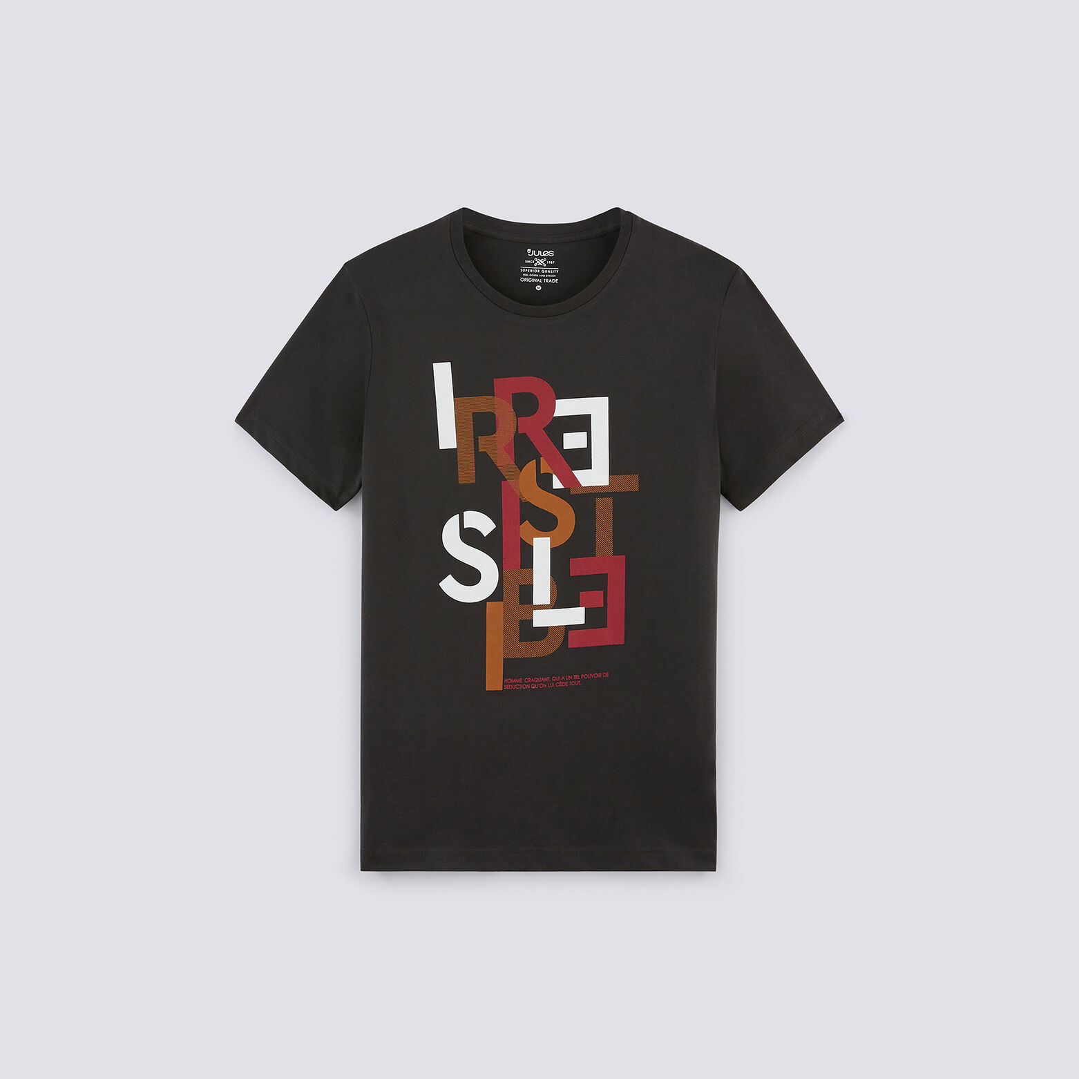 Tee shirt imprimé "IRRESISTIBLE"