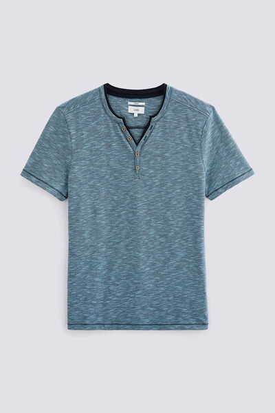 T-shirt col tunisien