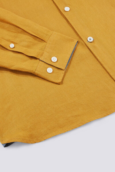 Chemise regular lin