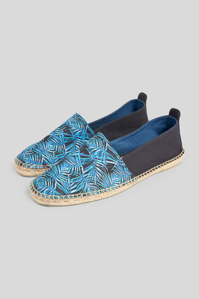 Espadrilles imprimées tropical