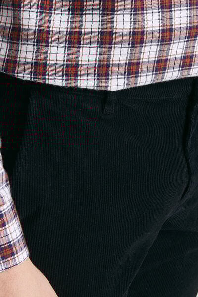Chino coupe slim en velours