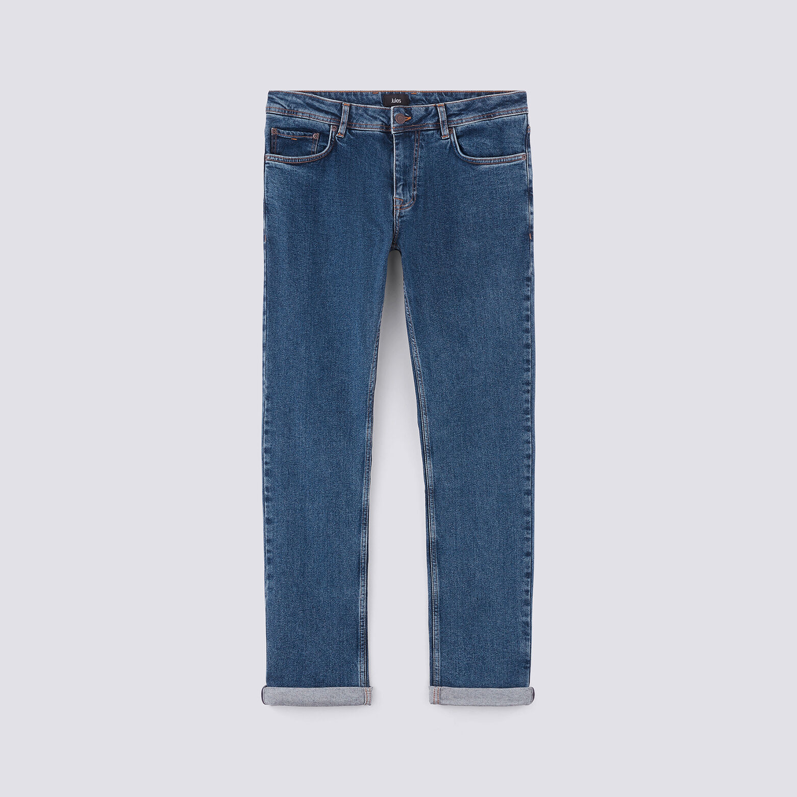 Jean straight délavé vintage
