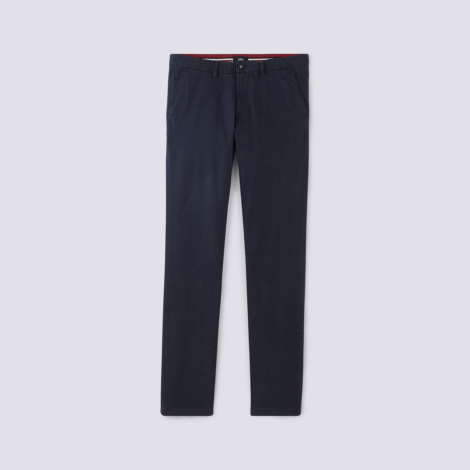 Pantalon chino droit canvas