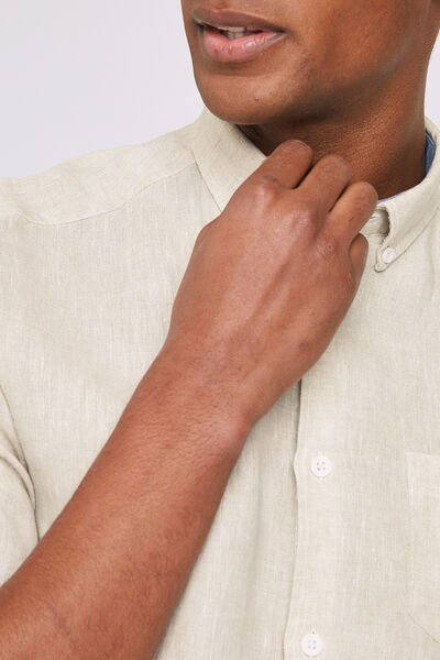 Chemise regular lin