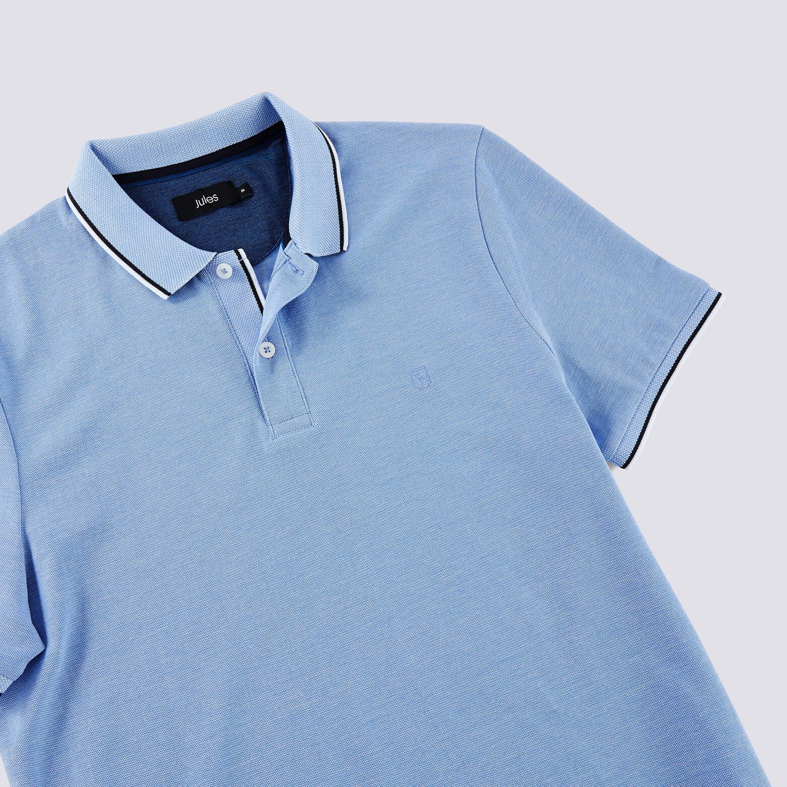 Polo manches courtes regular uni