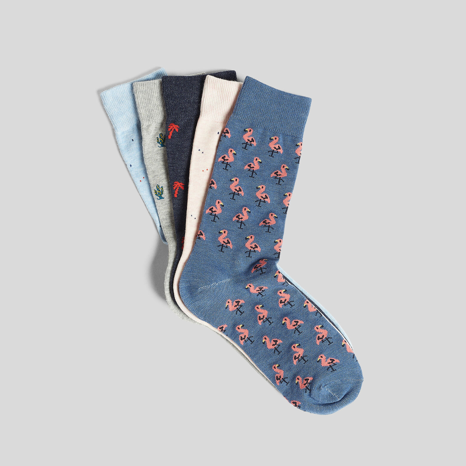 Chaussettes fantaisie par lot de 5