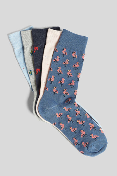 Chaussettes fantaisie par lot de 5