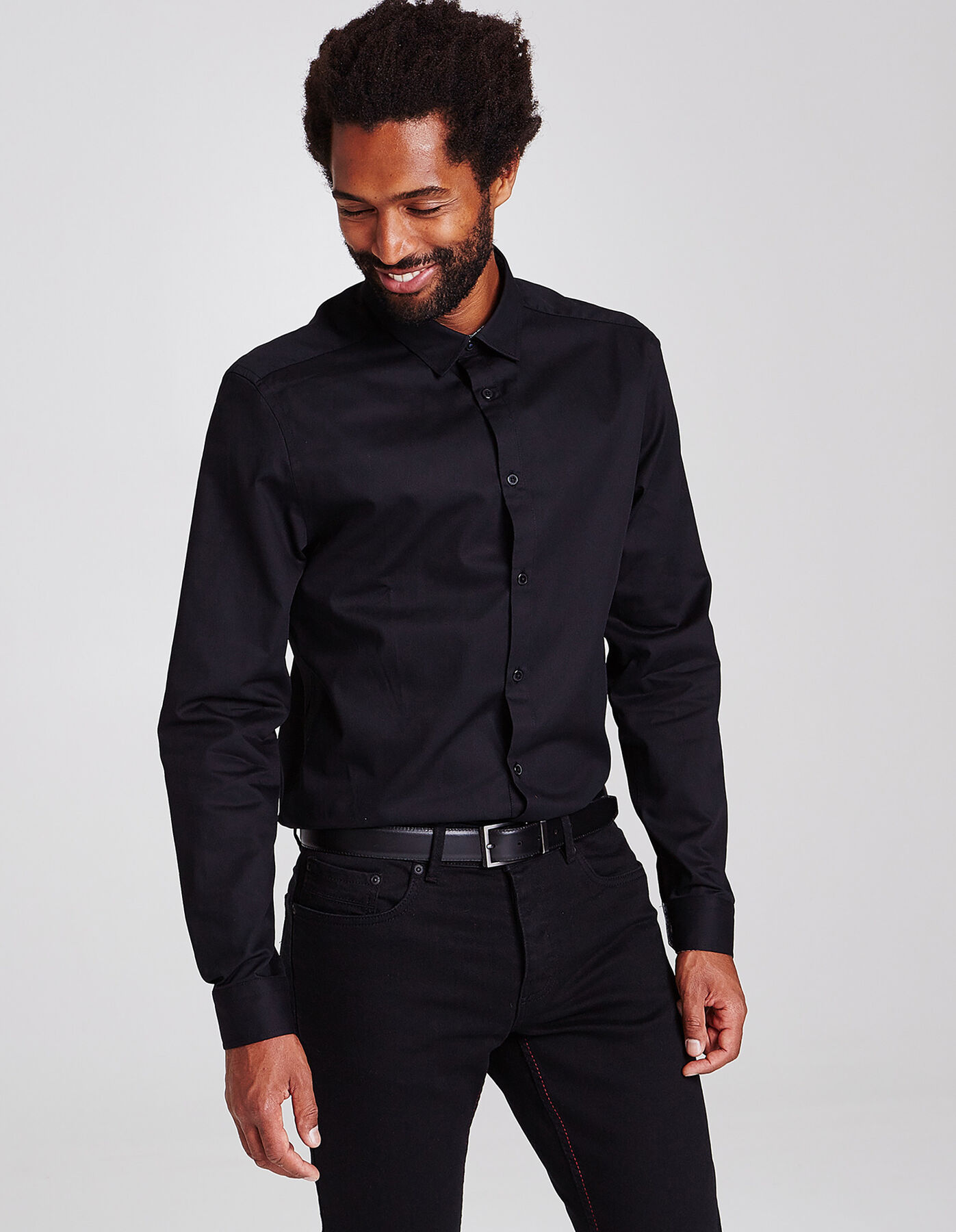 Chemise coupe Regular armurée