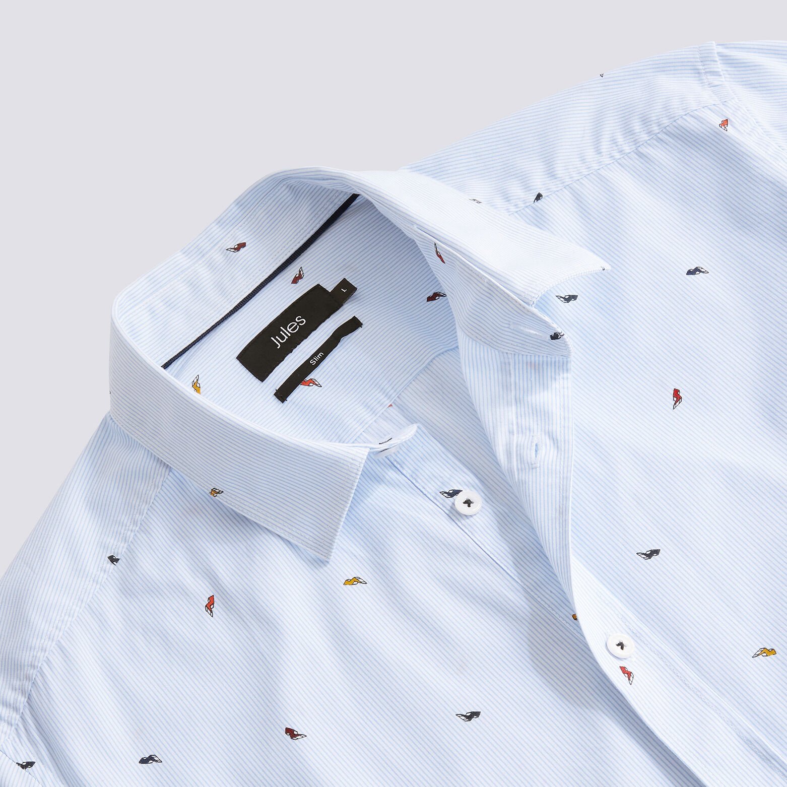 Chemise imprimée coupe slim