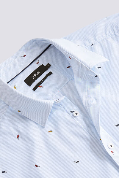 Chemise imprimée coupe slim