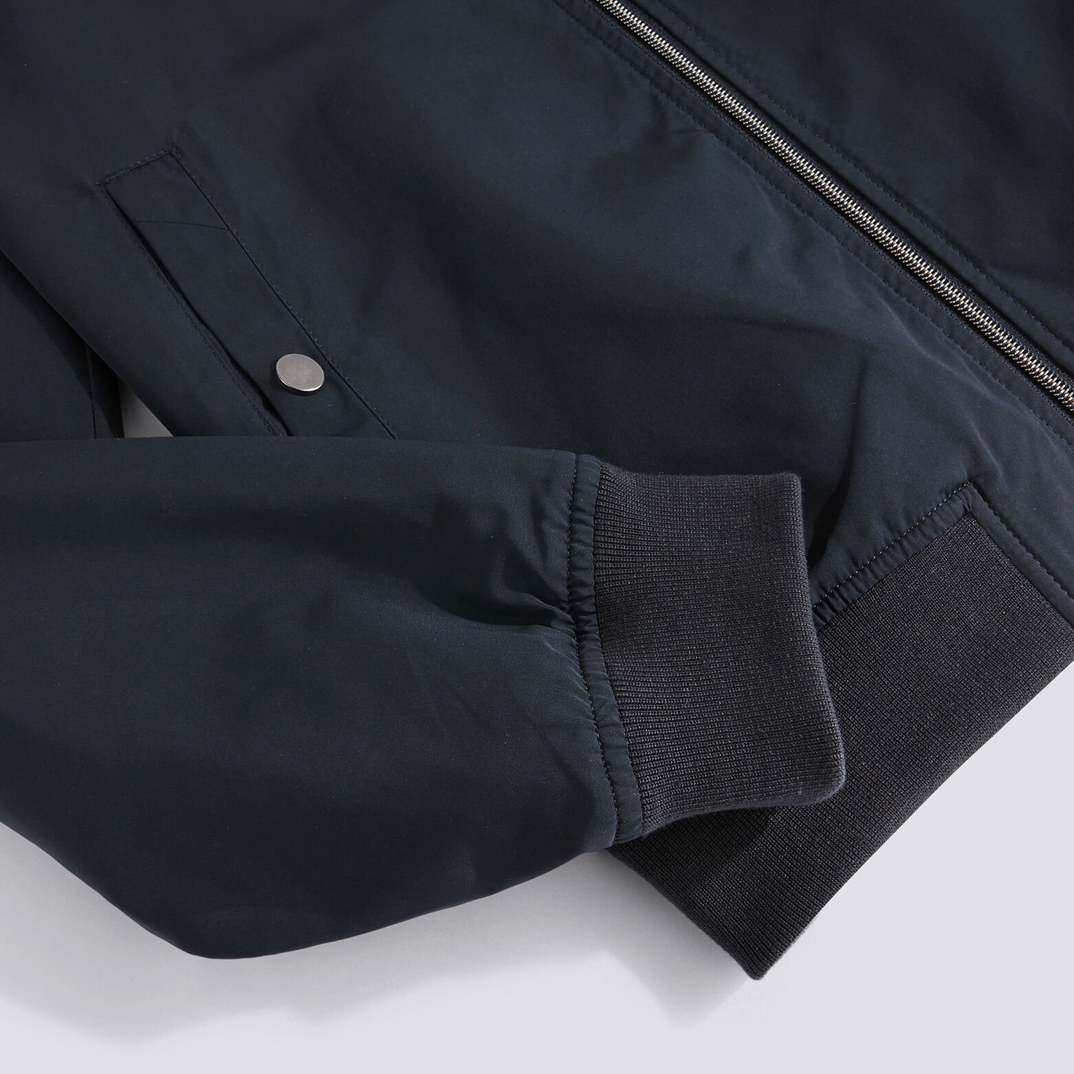 Blouson bomber col teddy déperlant