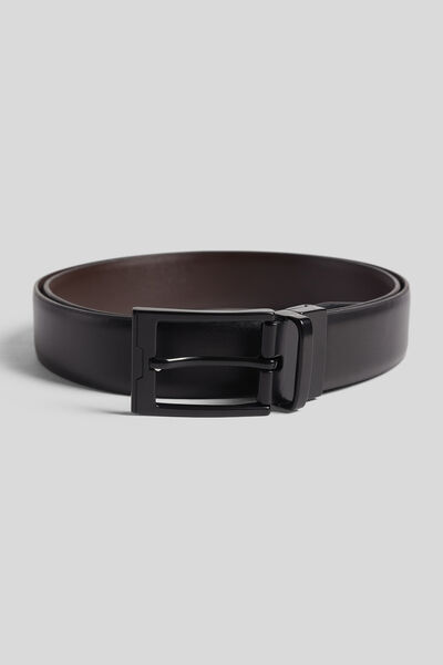 Ceinture homme en croûte de cuir