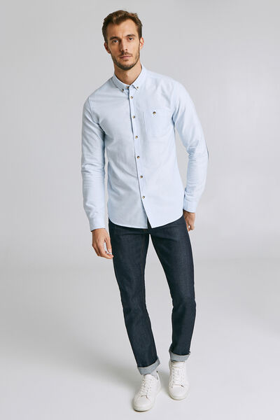 Chemise Slim à coudières
