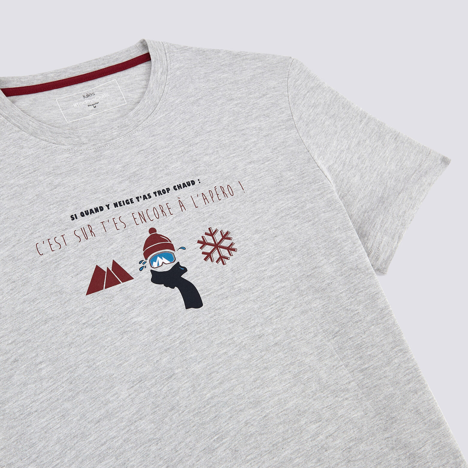 Tee shirt imprimé région Rhones-Alpes - Isère/Savo