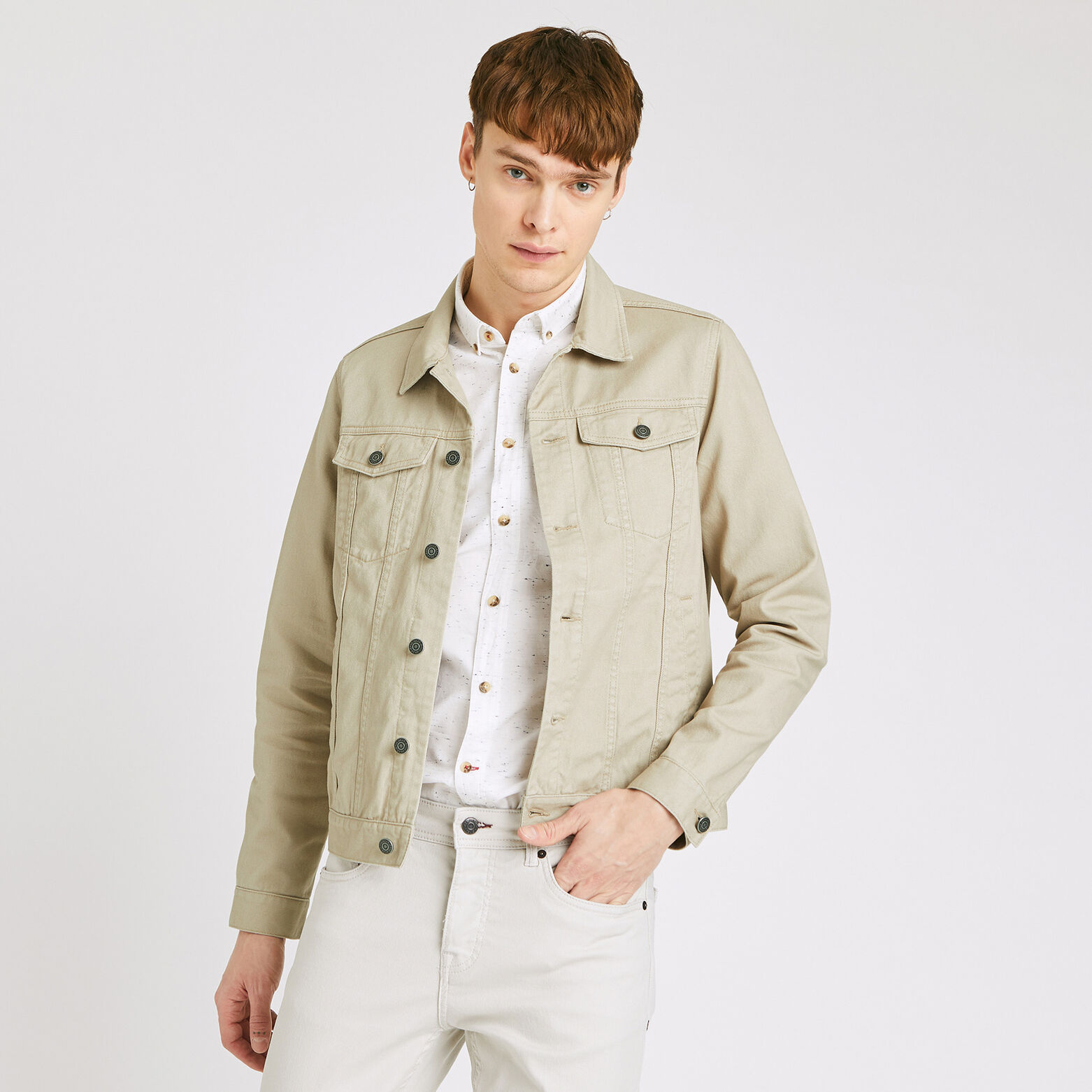 Blouson esprit denim