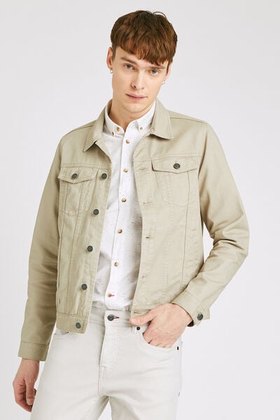 Blouson esprit denim