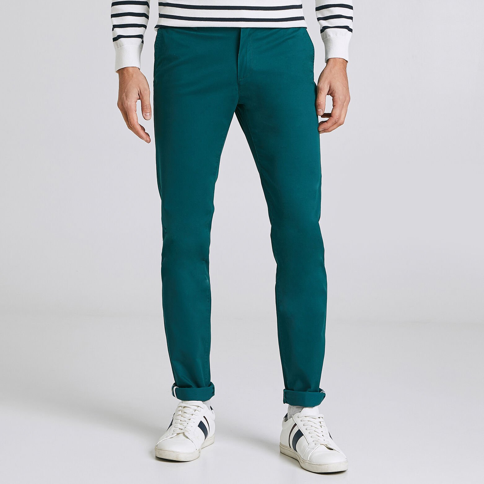 Pantalon chino slim sasha
